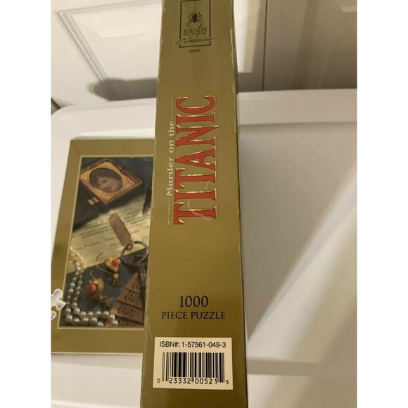 New Murder On The TITANIC Mystery Jigsaw Puzzle, 1000 Piece 23" x 29" - Picture 4 of 8